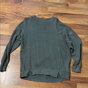 XS Aerie green sweatshirt